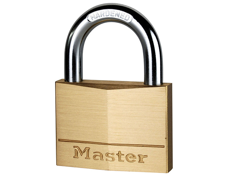 Solid Brass 60mm Padlock 5-Pin, Master Lock