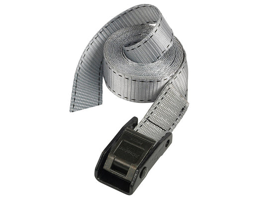 Lashing Strap with Metal Buckle, Grey 5m 150kg (Single), Master Lock