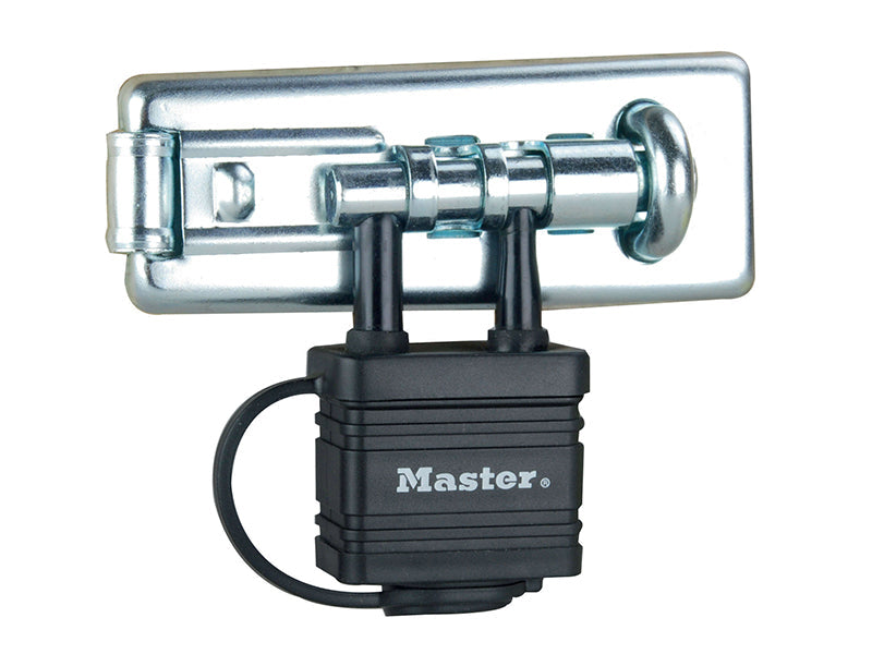 Bolt Hasp with Integrated Lock 110mm, Master Lock