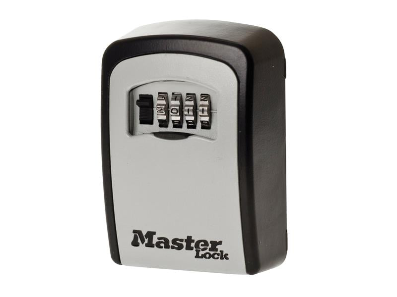 5401E Medium Select Access® Key Lock Box + Tether - Grey, Master Lock