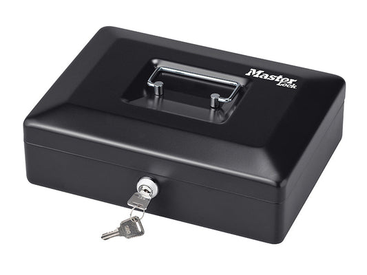 Small Cash Box with Keyed Lock, Master Lock