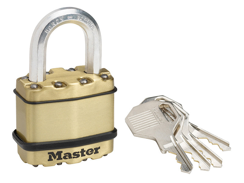 Excell™ Brass Finish 45mm Padlock 4-Pin, Master Lock