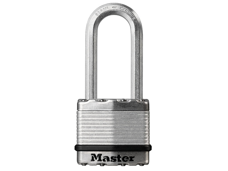 Excell™ Laminated Steel 50mm Padlock 4-Pin - 51mm Shackle, Master Lock