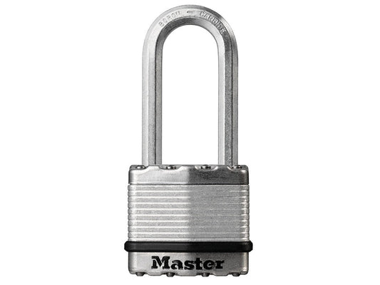 Excell™ Laminated Steel 50mm Padlock 4-Pin - 51mm Shackle, Master Lock