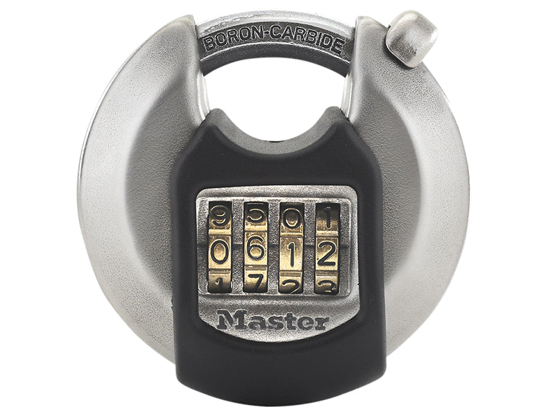 Excell™ Discus 4-Digit Combination 70mm Padlock, Master Lock