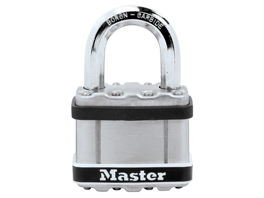 Excell™ Laminated Stainless Steel 51mm Padlock, Master Lock