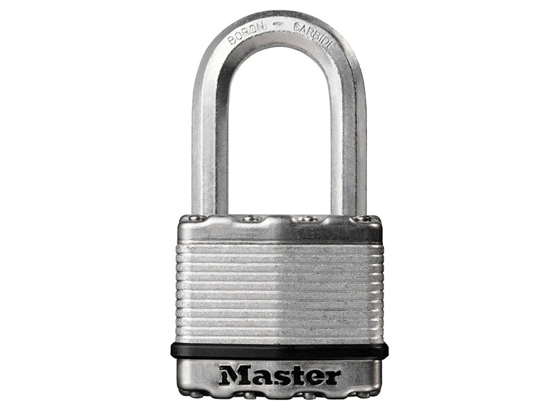 Excell™ Laminated Steel 50mm Padlock - 38mm Shackle, Master Lock