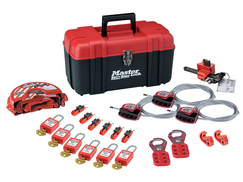 Valve & Electrical Lockout Toolbox Kit 23-Piece, Master Lock