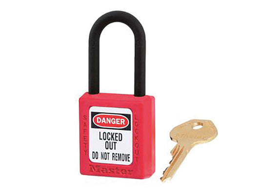 Lockout Padlock – 38mm Body & 6mm Composite Nylon Shackle, Master Lock