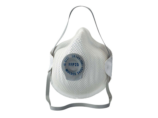 Classic Series FFP2 NR D Valved Mask (Pack 20), Moldex