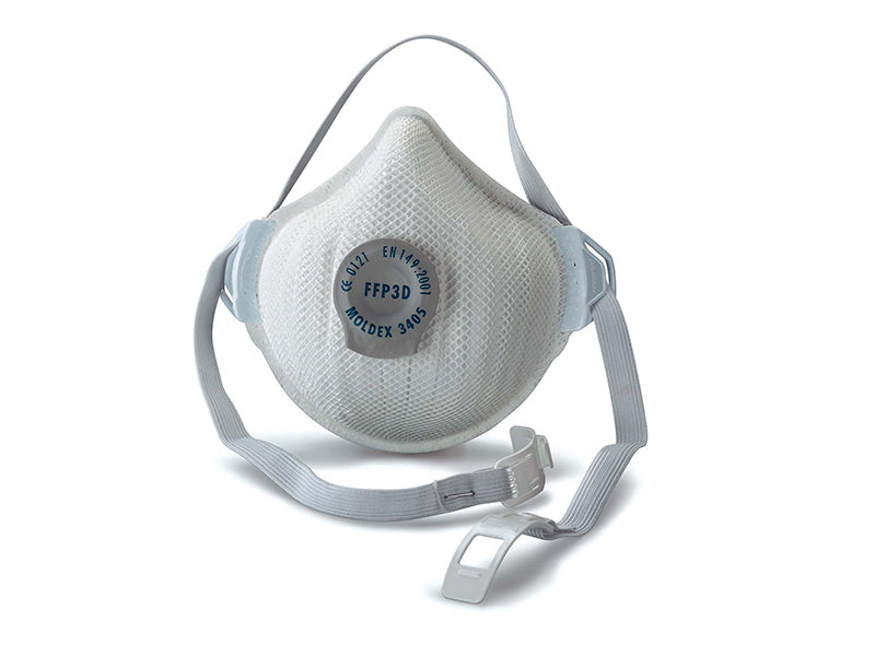 Air Plus FFP3 R D Valved Reusable Mask (Pack 5), Moldex