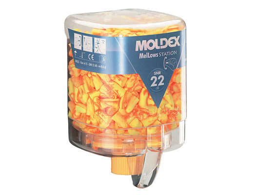 Disposable Foam Earplugs MelLows® Station SNR 22 dB (250 Pairs), Moldex