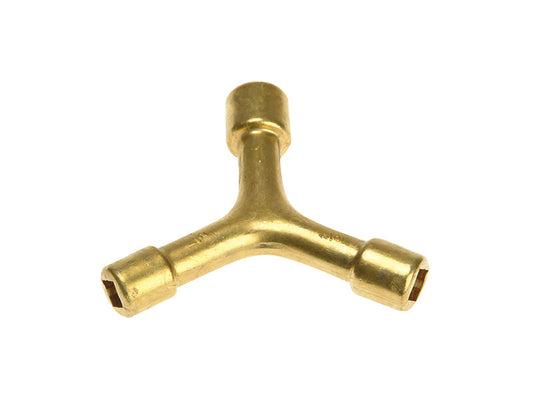 2056D Three Legged Radiator Valve Key, Monument