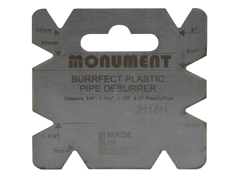 2116N Burrfect® Square Deburrer, Monument