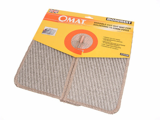 2361F OMAT® Soldering Mat 250mm (10in), Monument