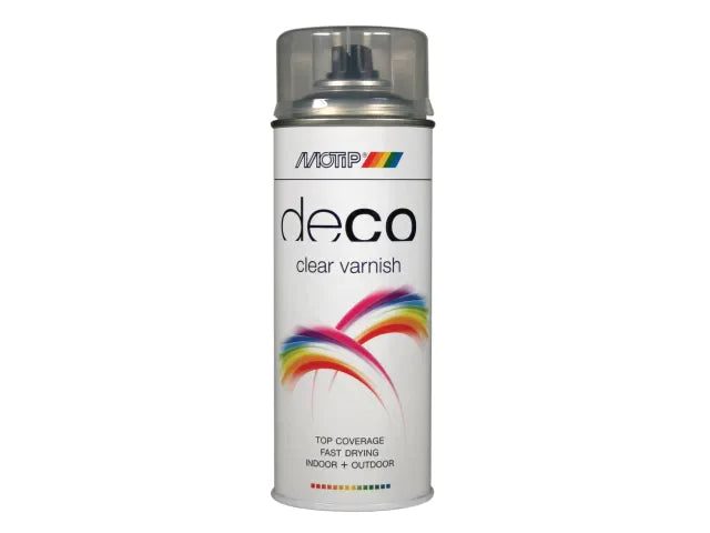 Deco Spray Clear Lacquer High Gloss 400ml, MOTIP®