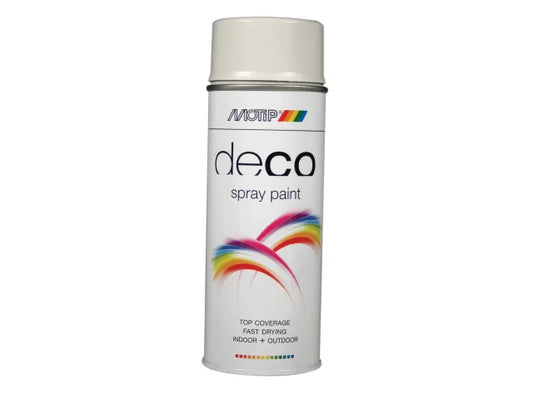 Deco Spray Paint High Gloss RAL 7035 Light Grey 400ml, MOTIP®