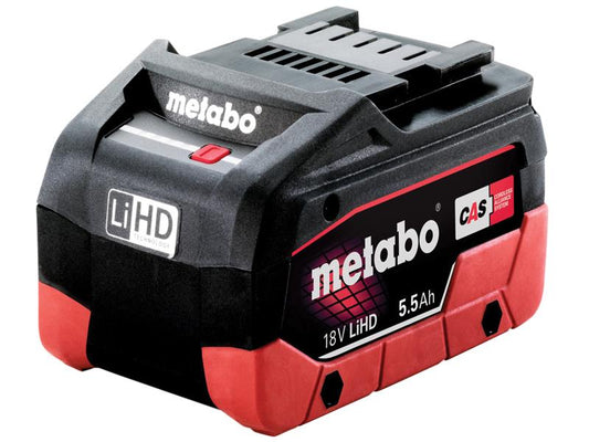 Slide Battery Pack 18V 5.5Ah LiHD, Metabo