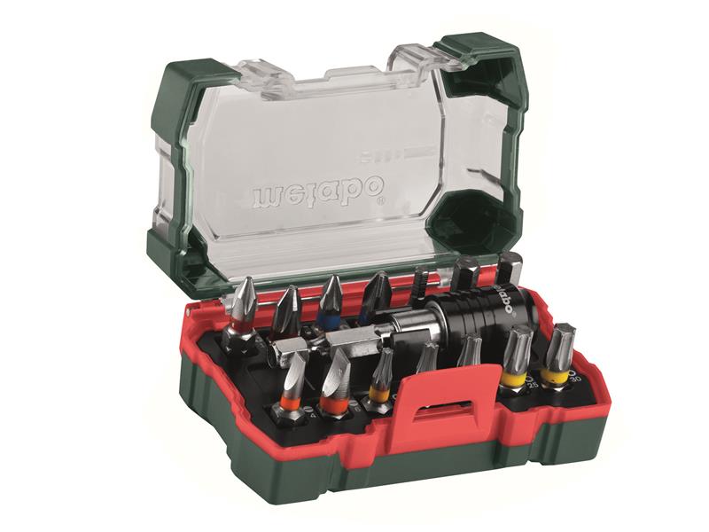 Bit Set, 15 Piece, Metabo