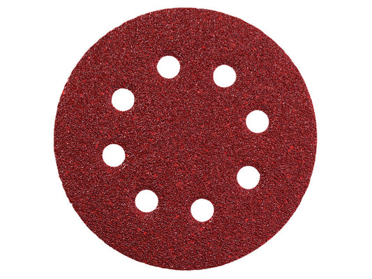 Hook & Loop Sanding Disc 125mm Assorted (Pack 25), Metabo