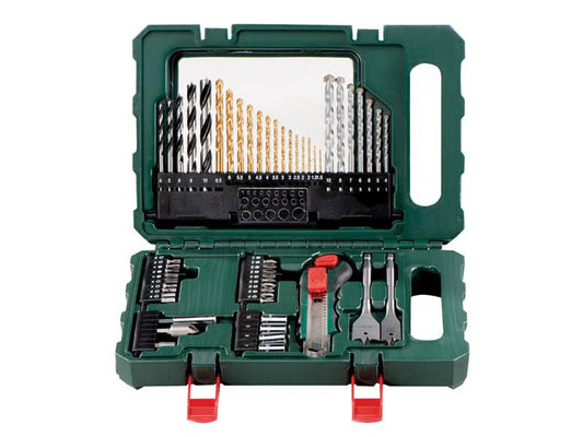 Assorted Bit Set, 55 Piece, Metabo