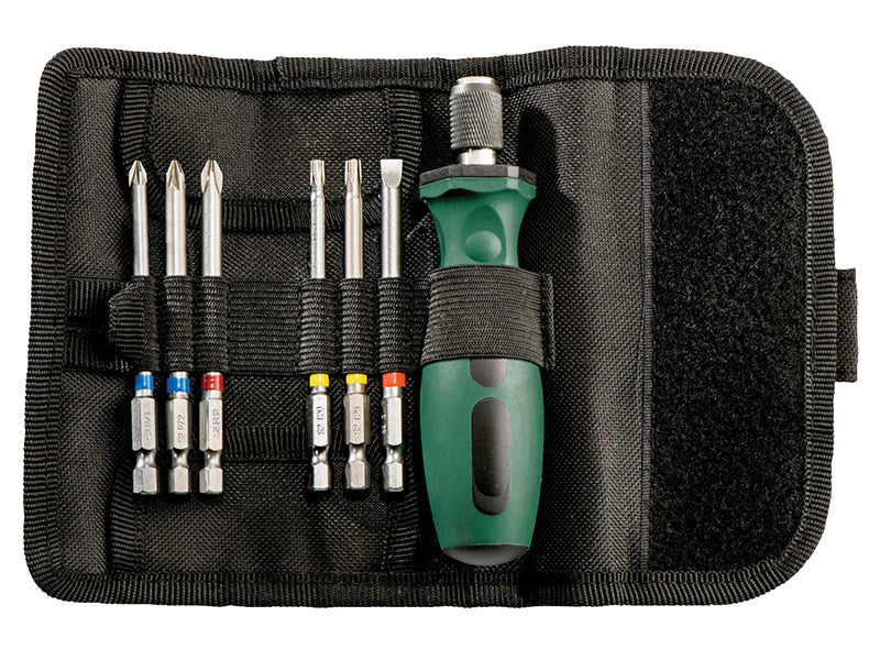 Bit Roll-Up Case Set, 7 Piece, Metabo