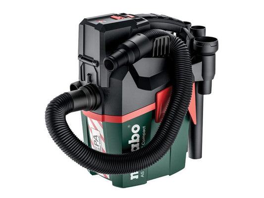 AS 18 HEPA Vacuum Cleaner 18V Bare Unit, Metabo