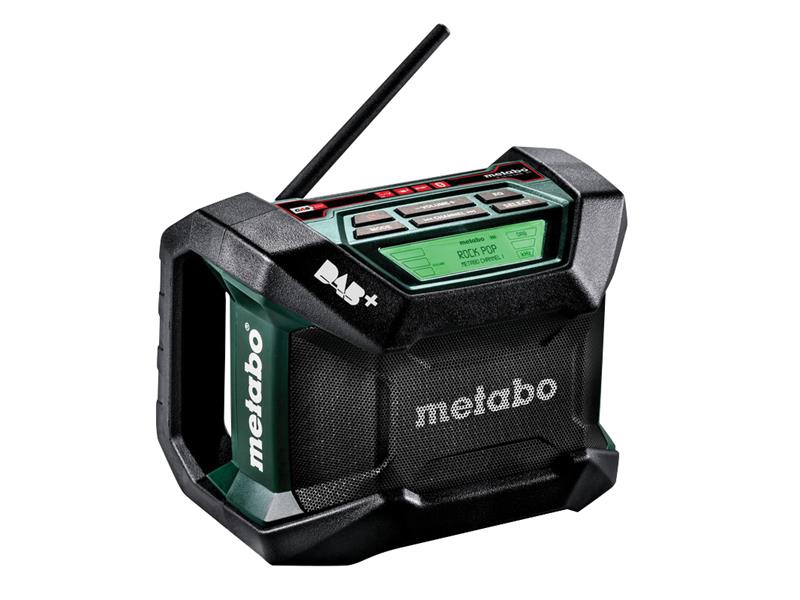 R 12-18 DAB+ BT Worksite Bluetooth® Radio 240V & Li-ion Bare Unit, Metabo