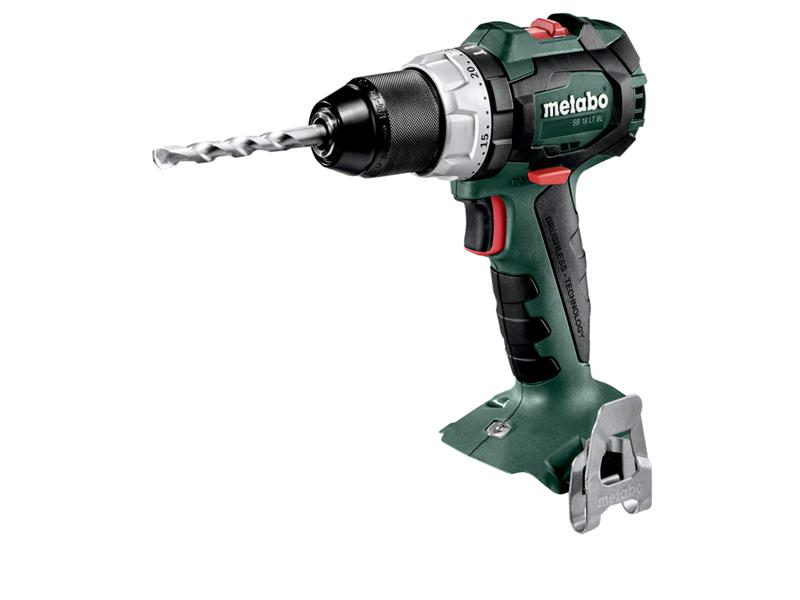 SB 18 LT BL Brushless Combi Drill 18V Bare Unit + metaBOX, Metabo