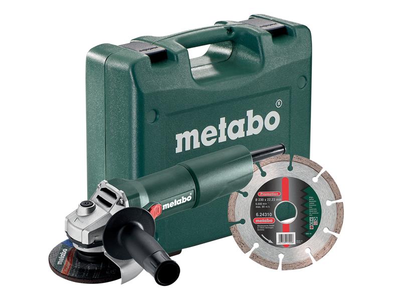 W750-115 Mini Grinder 115mm 750W 240V, Metabo