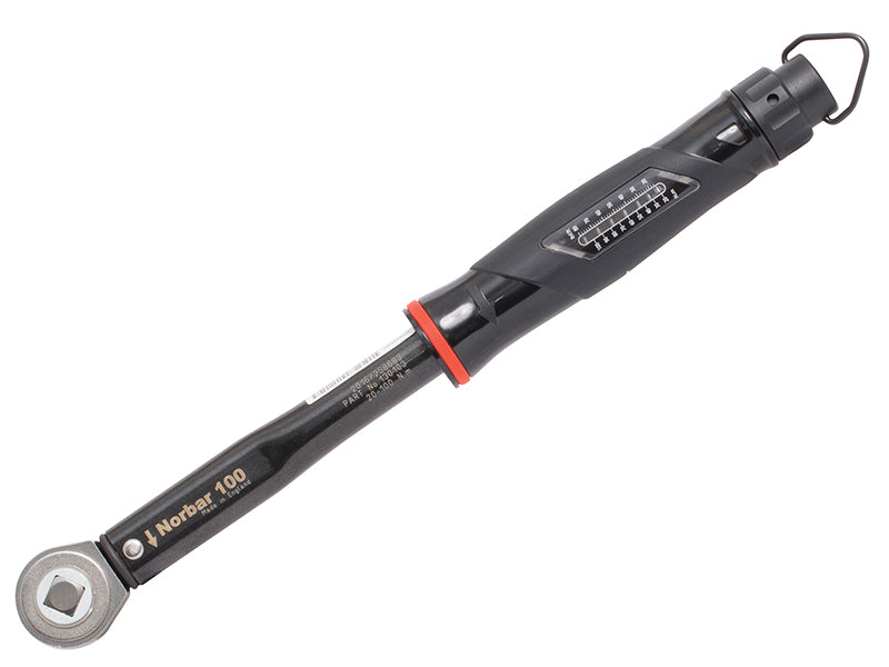 NorTorque® 100 Adjustable Dual Scale Ratchet Torque Wrench 1/2in Drive 20-100Nm, Norbar