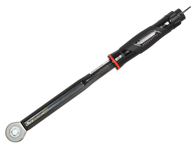 NorTorque® 200 Adjustable Dual Scale Ratchet Torque Wrench 1/2in Drive 40-200Nm, Norbar