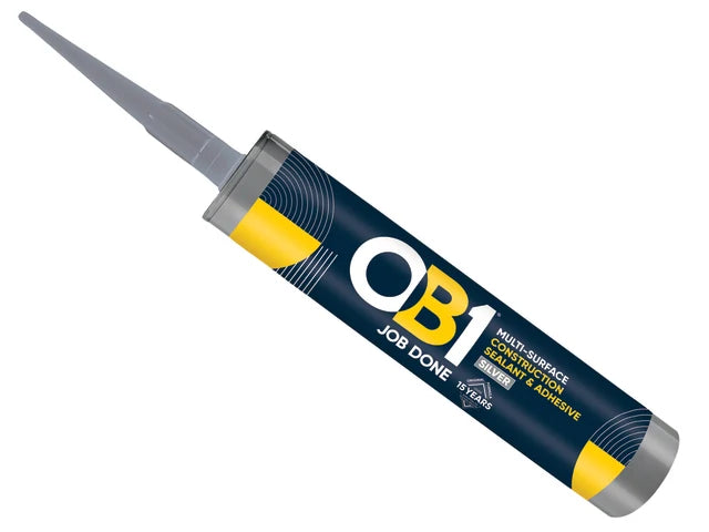 Hybrid Sealant & Adhesive Silver 290ml, OB1®