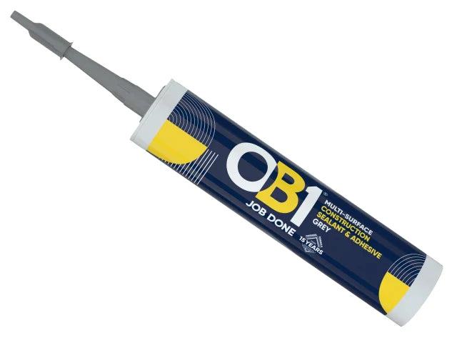 Hybrid Sealant & Adhesive Grey 290ml, OB1®