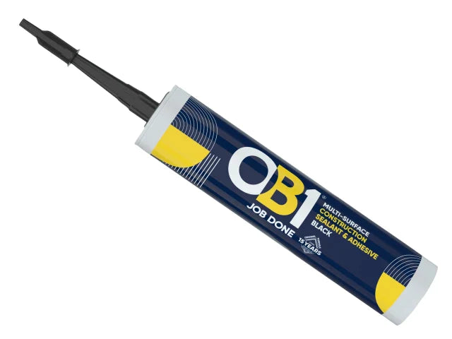 Hybrid Sealant & Adhesive Black 290ml, OB1®