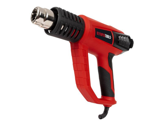 Heat Gun with 5 Accessories 2000W 240V, Olympia Power Tools