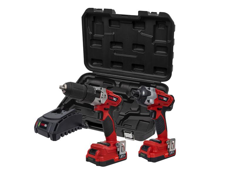 X20S™ Twin Pack 20V 2 x 2.0Ah Li-ion, Olympia Power Tools