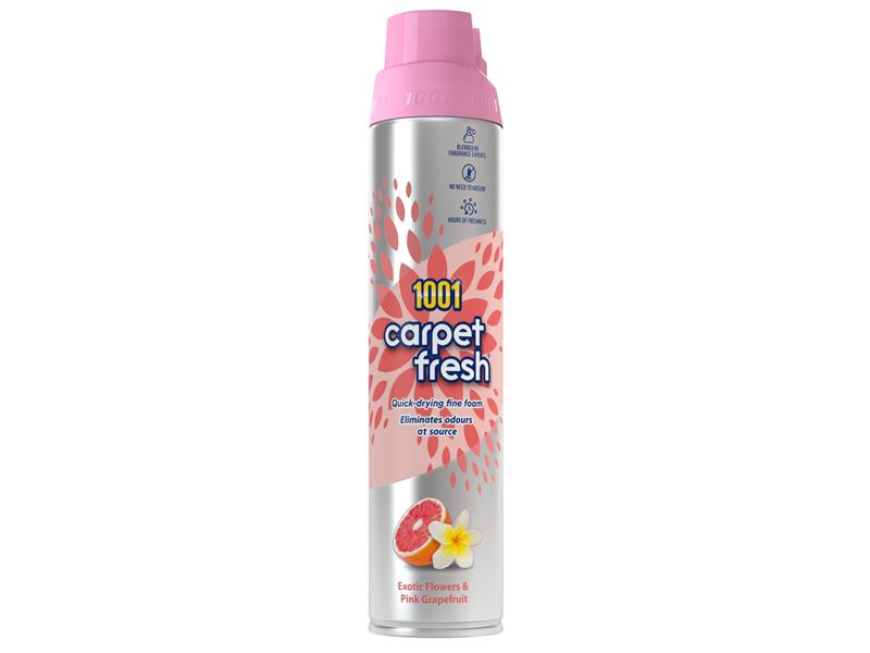 Carpet Fresh, Exotic Flowers & Grapefruit 300ml, 1001