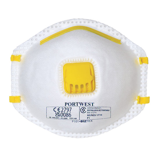 FFP1 Valved Respirator (Pk10), Morgans PW