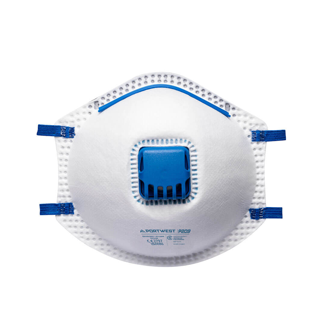 FFP2 Valved Respirator - Blister Pack(Pk3), Morgans PW