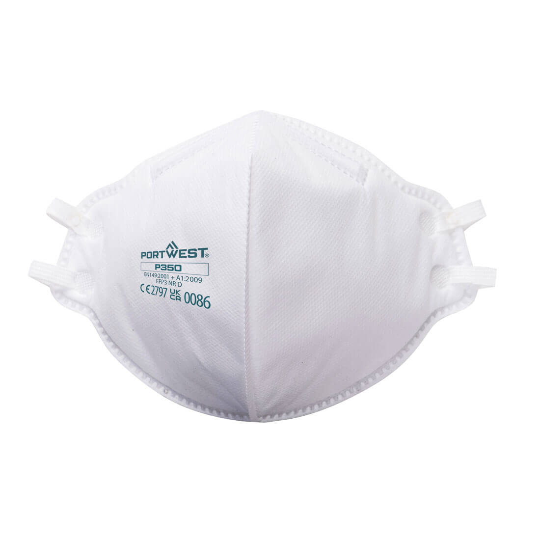 FFP3 Dolomite Fold Flat Respirator (Pk20), Morgans PW