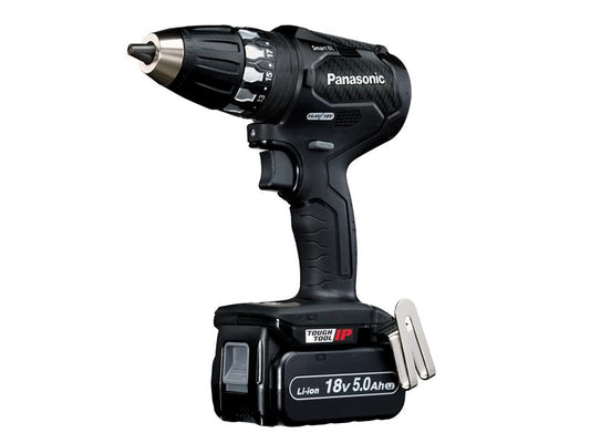 EY74A3LJ Smart Brushless Drill Driver 18V 2 x 5.0Ah Li-ion, Panasonic