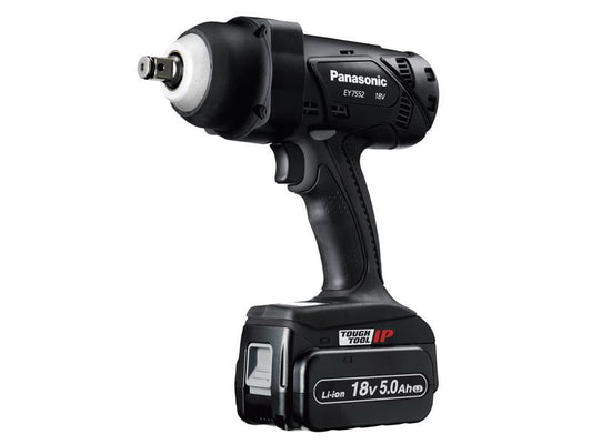 EY7552 Heavy-Duty Impact Wrench 18V 2 x 5.0Ah Li-ion, Panasonic