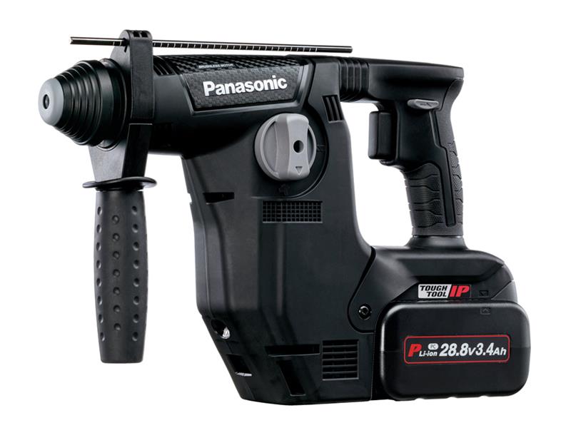 EY7881PC2S SDS Plus Rotary Hammer 28.8V 2 x 3.4Ah Li-ion, Panasonic