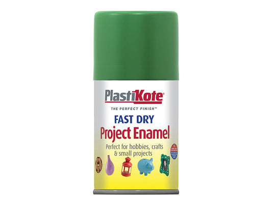 Fast Dry Enamel Aerosol Garden Green 100ml, PlastiKote