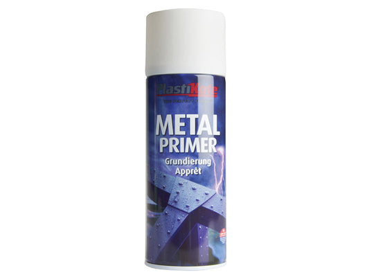 Metal Primer Spray White 400ml, PlastiKote