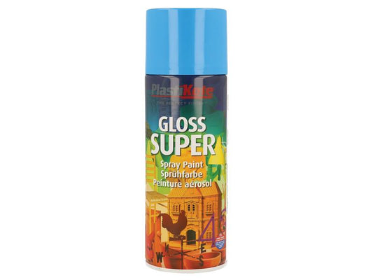 Gloss Super Spray Light Blue 400ml, PlastiKote