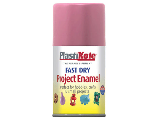 Fast Dry Enamel Aerosol Hot Pink 100ml, PlastiKote