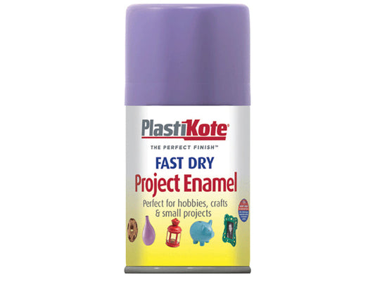 Fast Dry Enamel Aerosol Lavender 100ml, PlastiKote