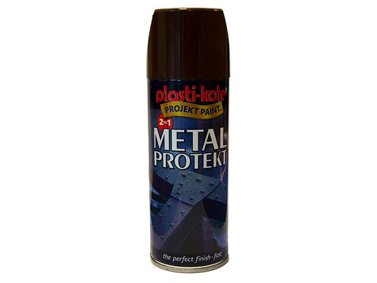 Metal Protekt Spray Brown 400ml, PlastiKote